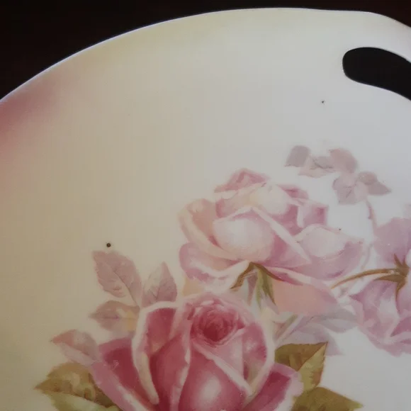 Germany Cake Plate Roses - Picture 5 of 12